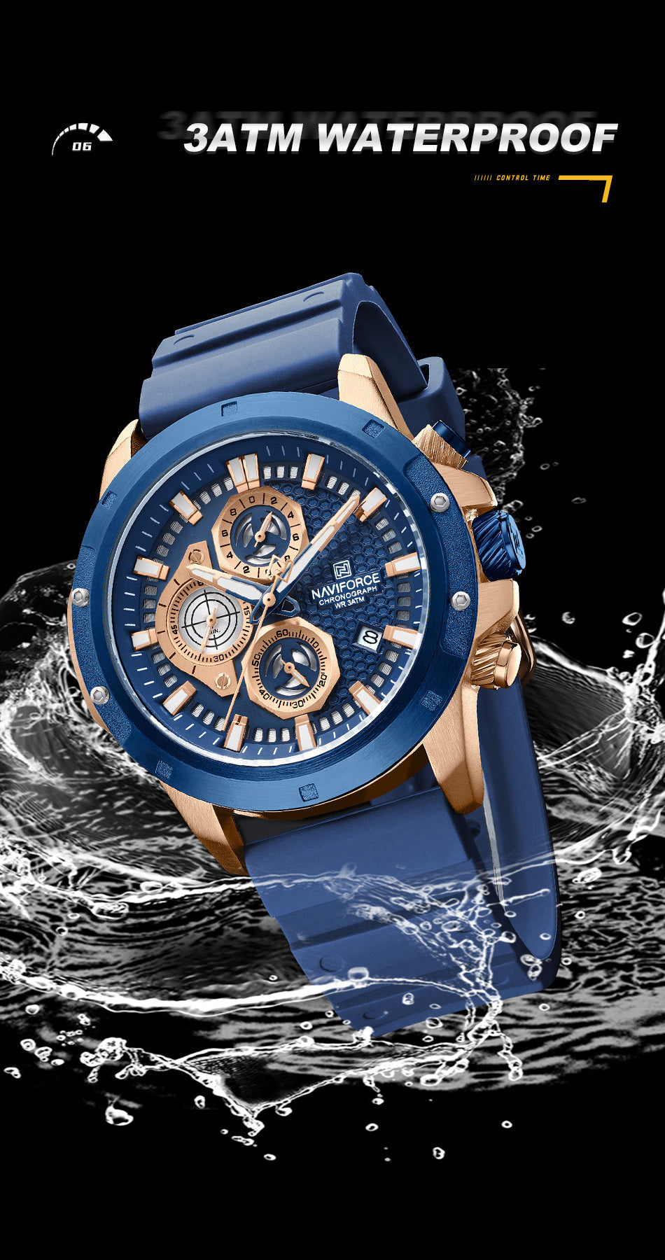 Reloj Naviforce NF8036 RG/BE/BE